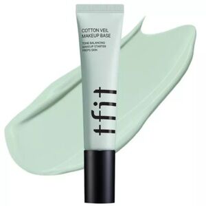 tfit Cotton Veil Makeup Base Korean Tone Up Corrector For Redness 01 Pure Green